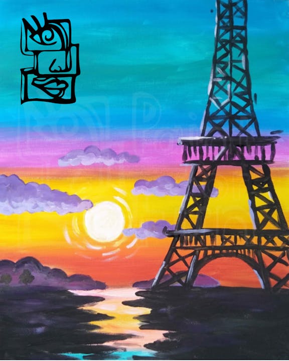 Painting in the Park Class: Viva Là Paris