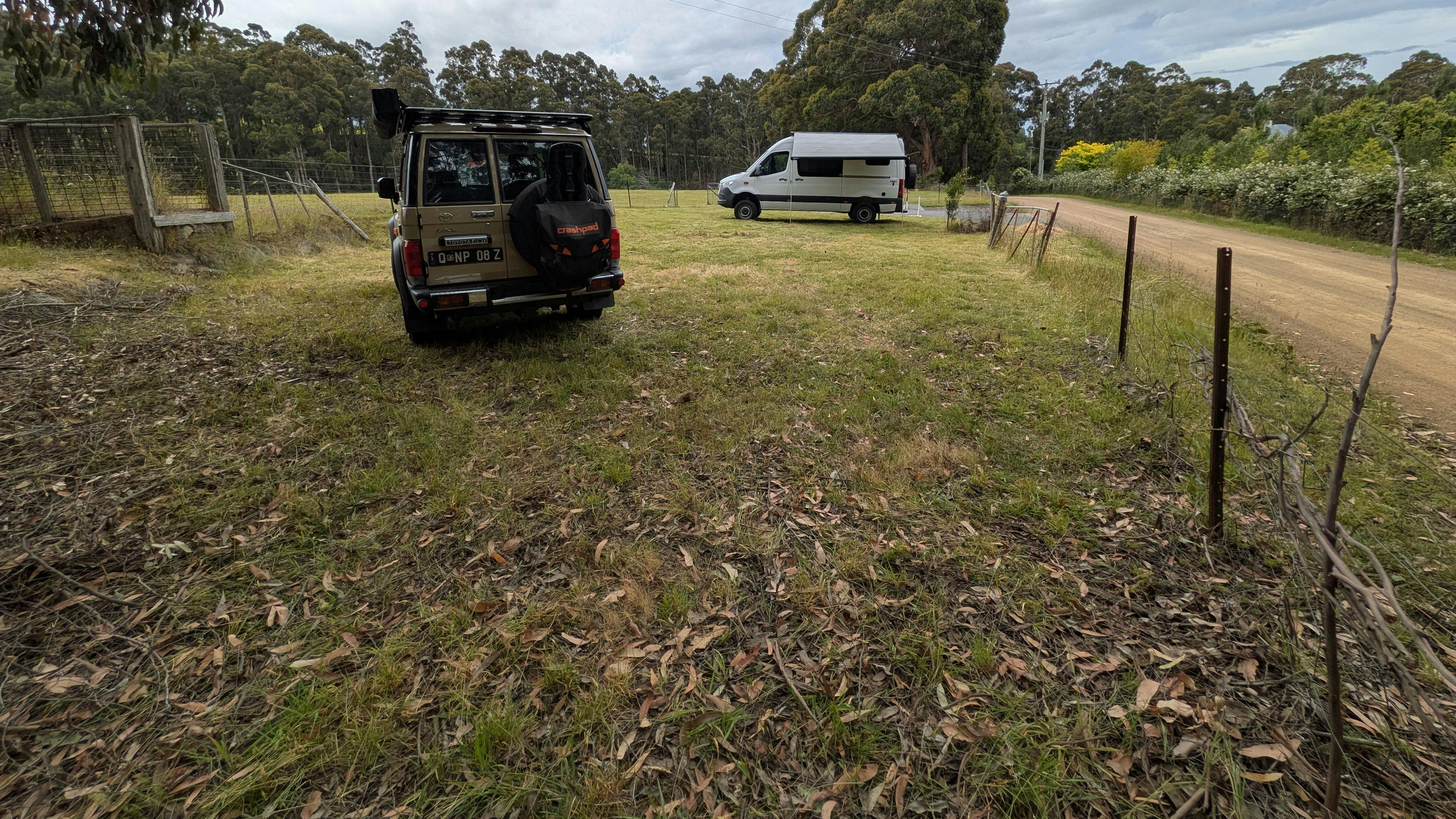 Peaceful Birchs Bay Campervan Stop
