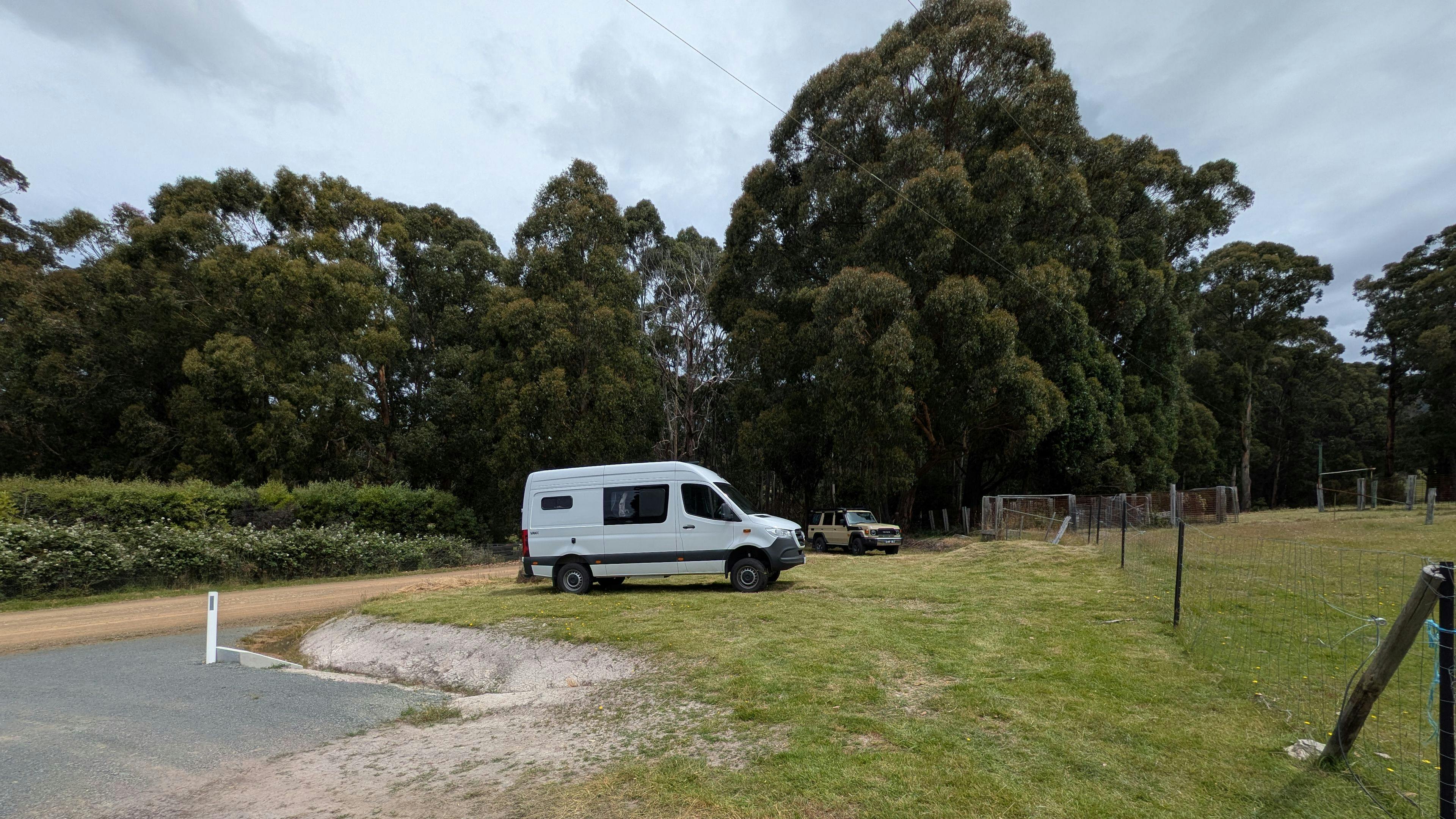 Peaceful Birchs Bay Campervan Stop