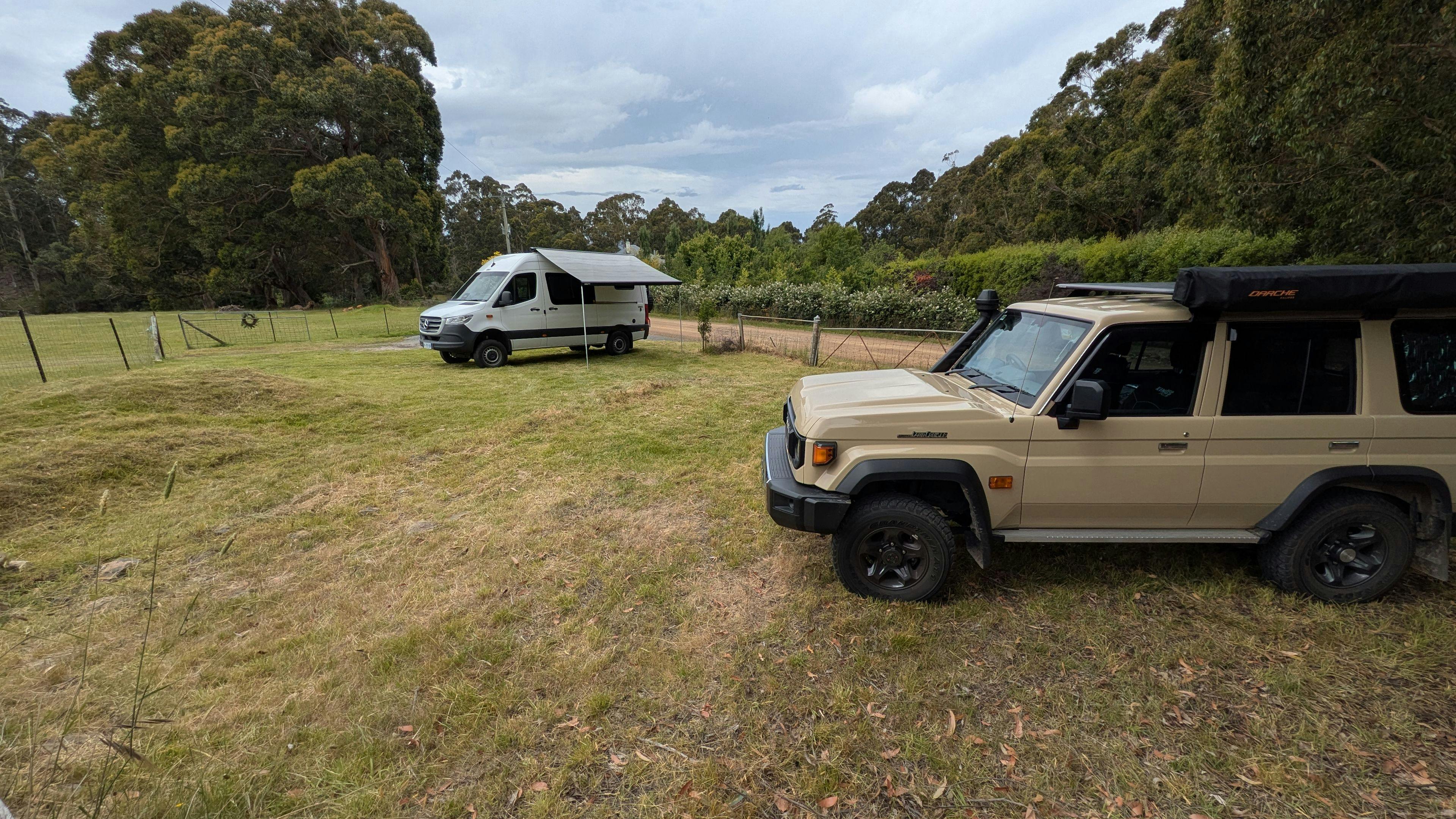 Peaceful Birchs Bay Campervan Stop