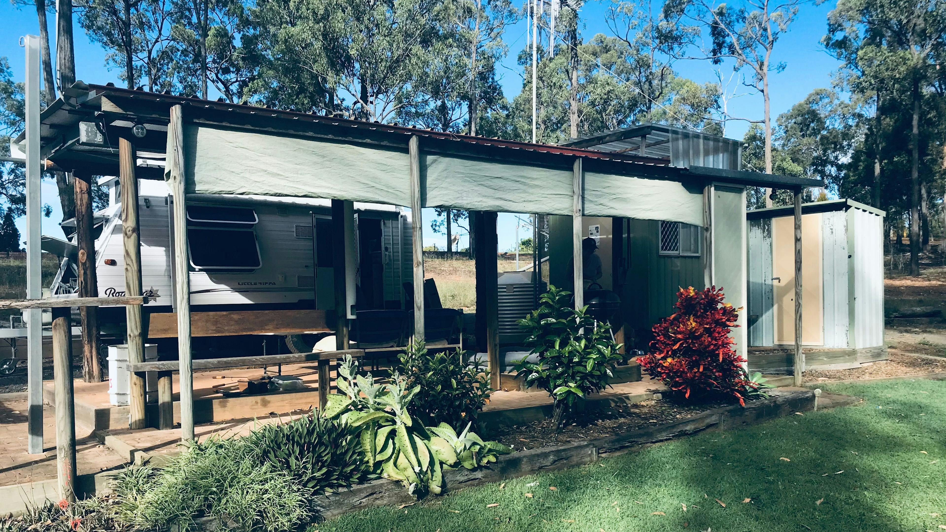 Peaceful Bush Camp-Wrinkles