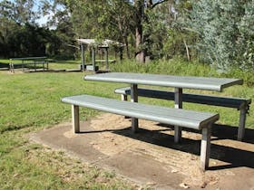 Picnic bench, Leacock Regional Park. Photo: John Spencer © OEH