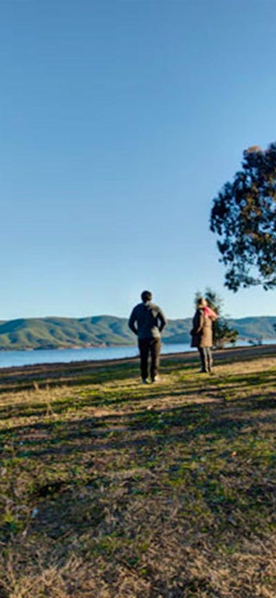 The Pines campground, Kosciuszko National Park. Photo: Murray Vanderveer/DPIE