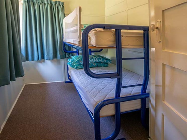 Double bunk bed in Post Office Cottage. Photo: OEH/John Spencer