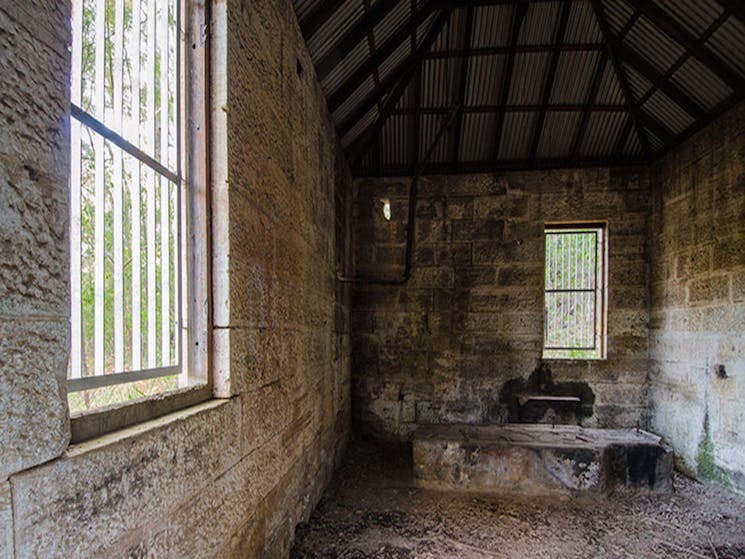 Heritage Pump Station interior, Thirlmere Lakes National Park. Photo: John Spencer