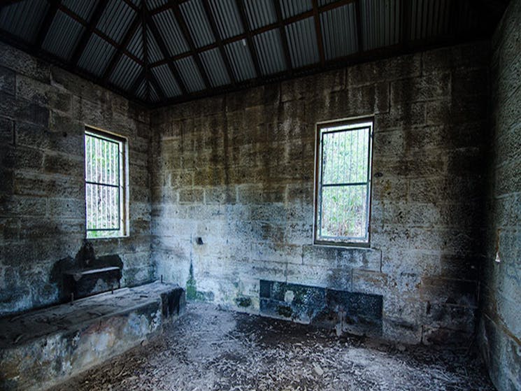 Heritage Pump Station inside, Thirlmere Laks National Park. Photo: John Spencer