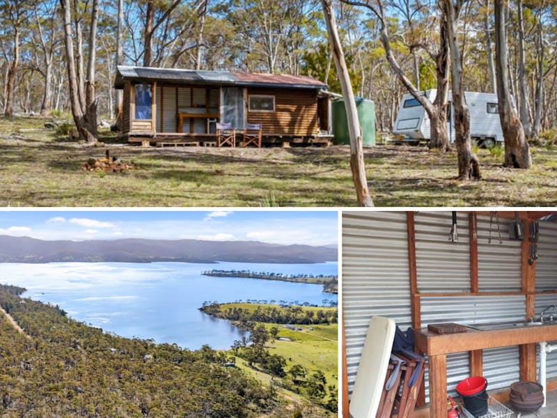 Enjoy 3 acres of conservation land including your own outdoor kitchen, chairs, table and extras.