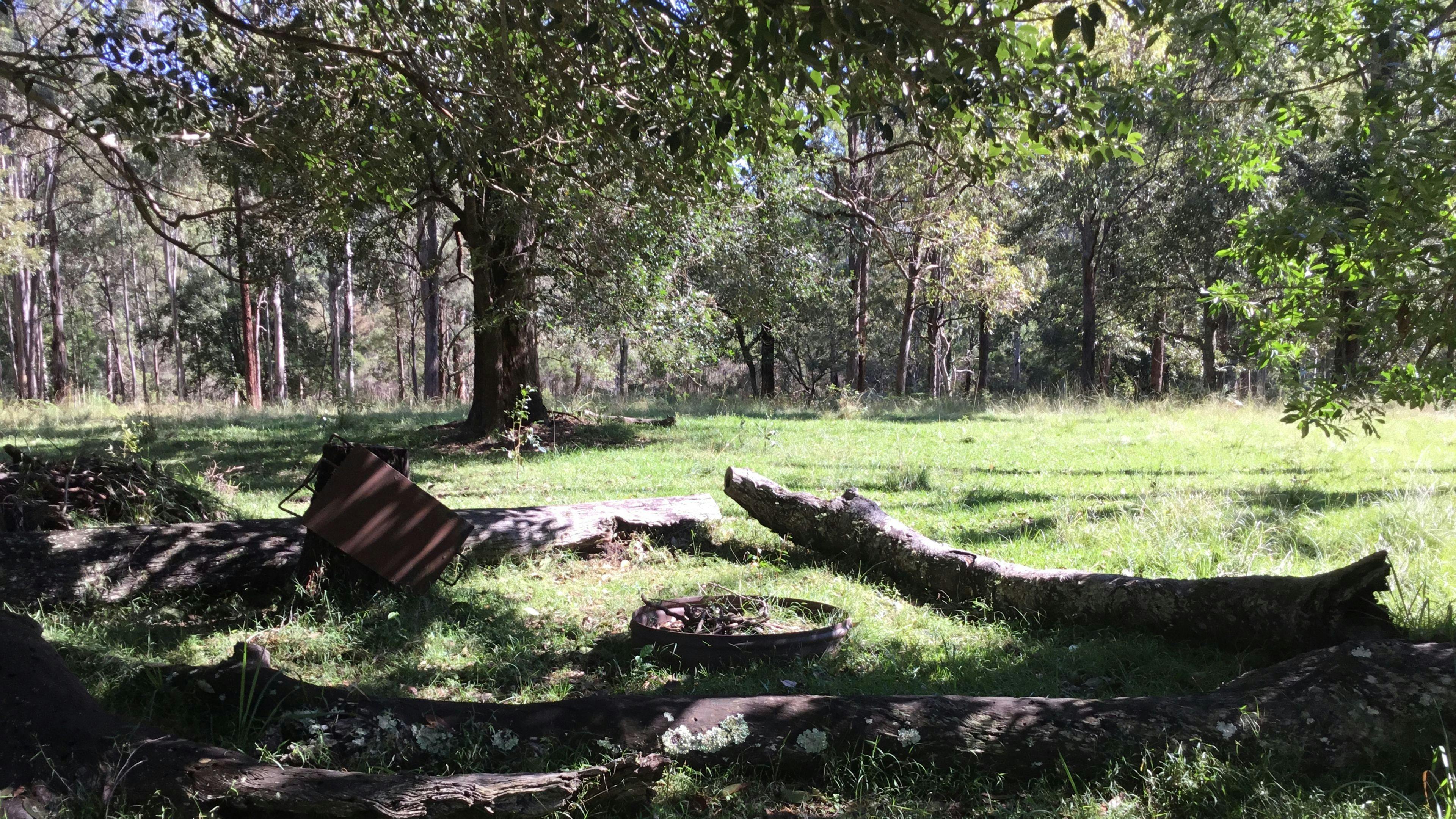 No 2 campsite with fire ring