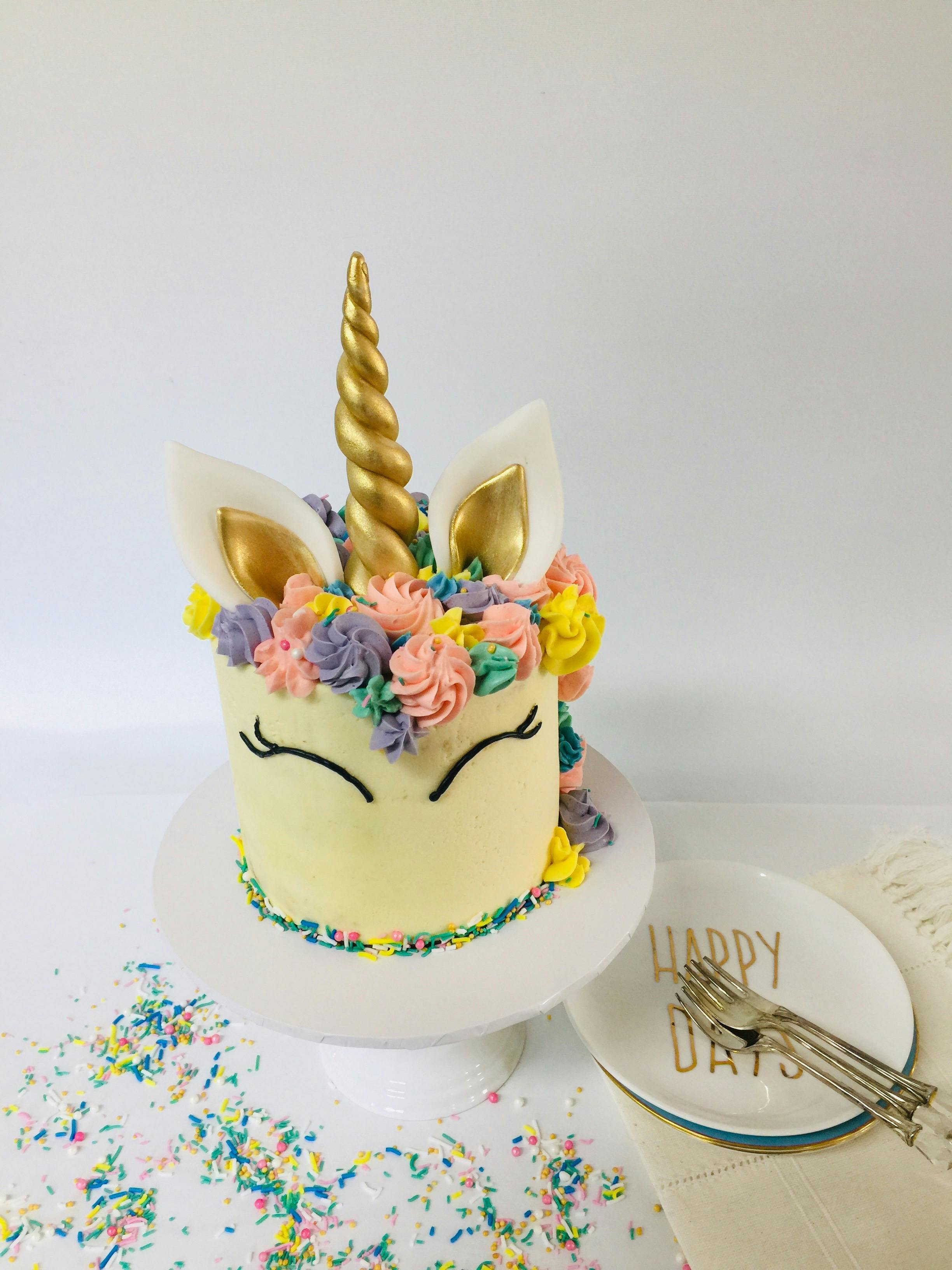 Rainbow Unicorn Cake Decorating Class | Sydney, Australia - Official