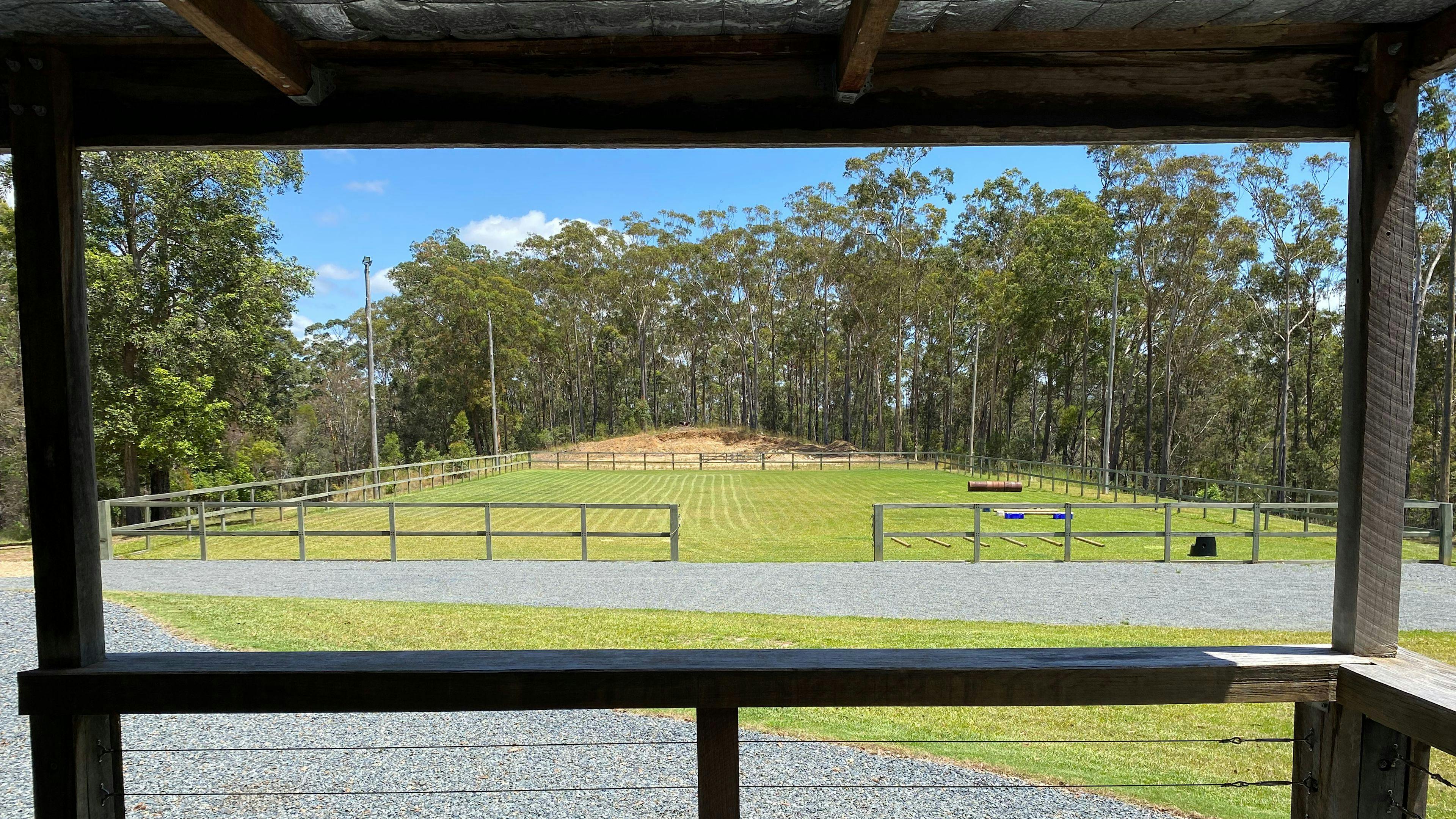 Camp Kitchen overlooking Arena