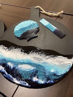 Resin Art Workshop: Serving Board and Coaster - Adelaide, Event