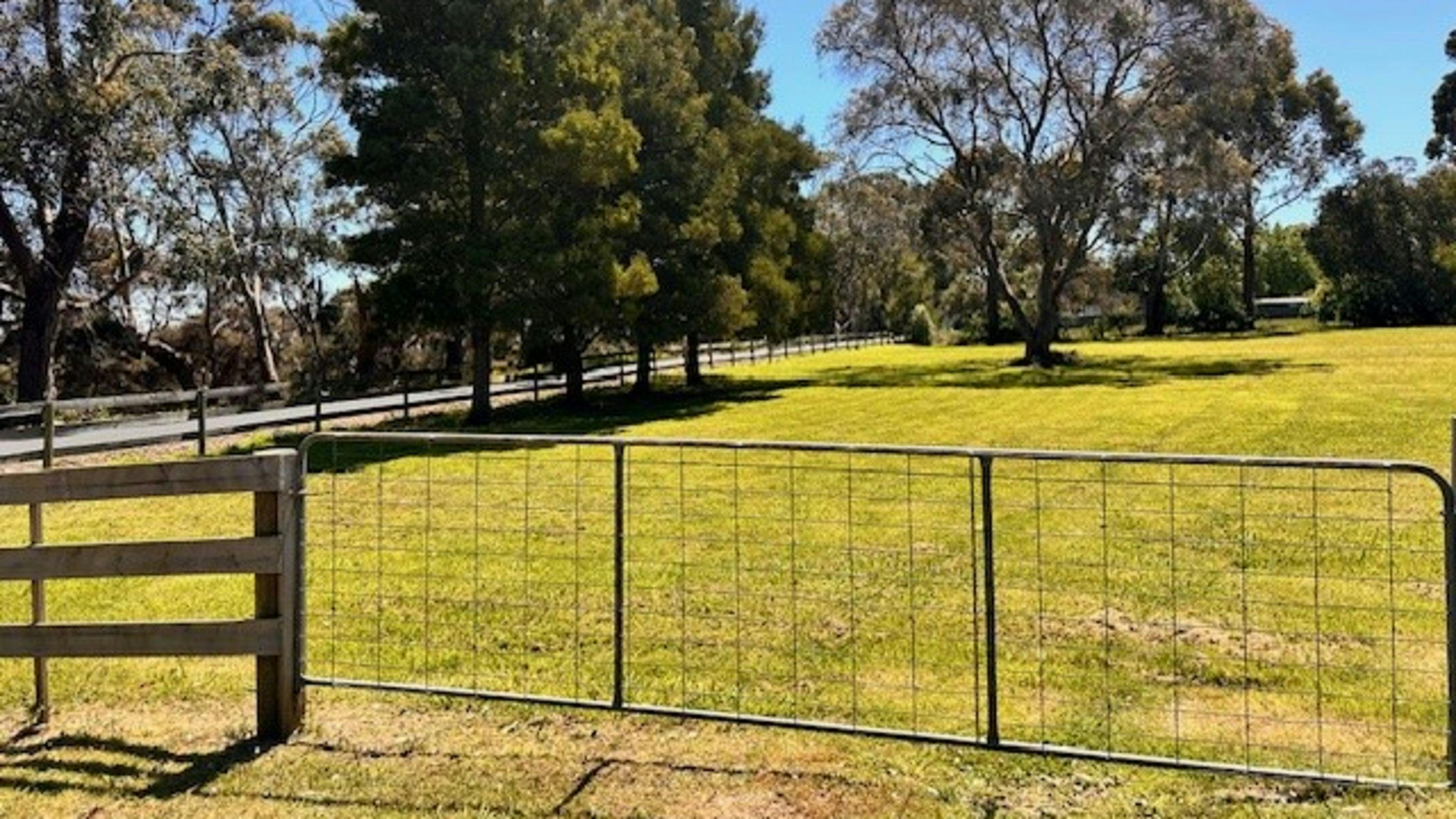 Gate Access from the Corner of Leith Rd and Dry St to access both Site one and Site two. 