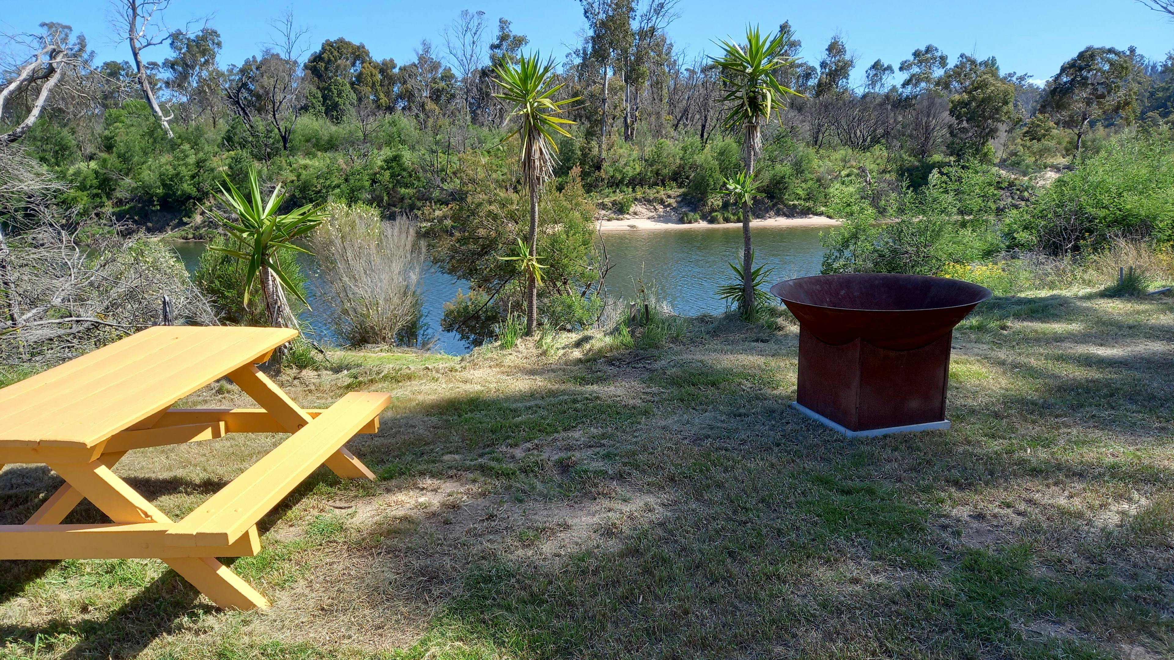 New and improved camp site.