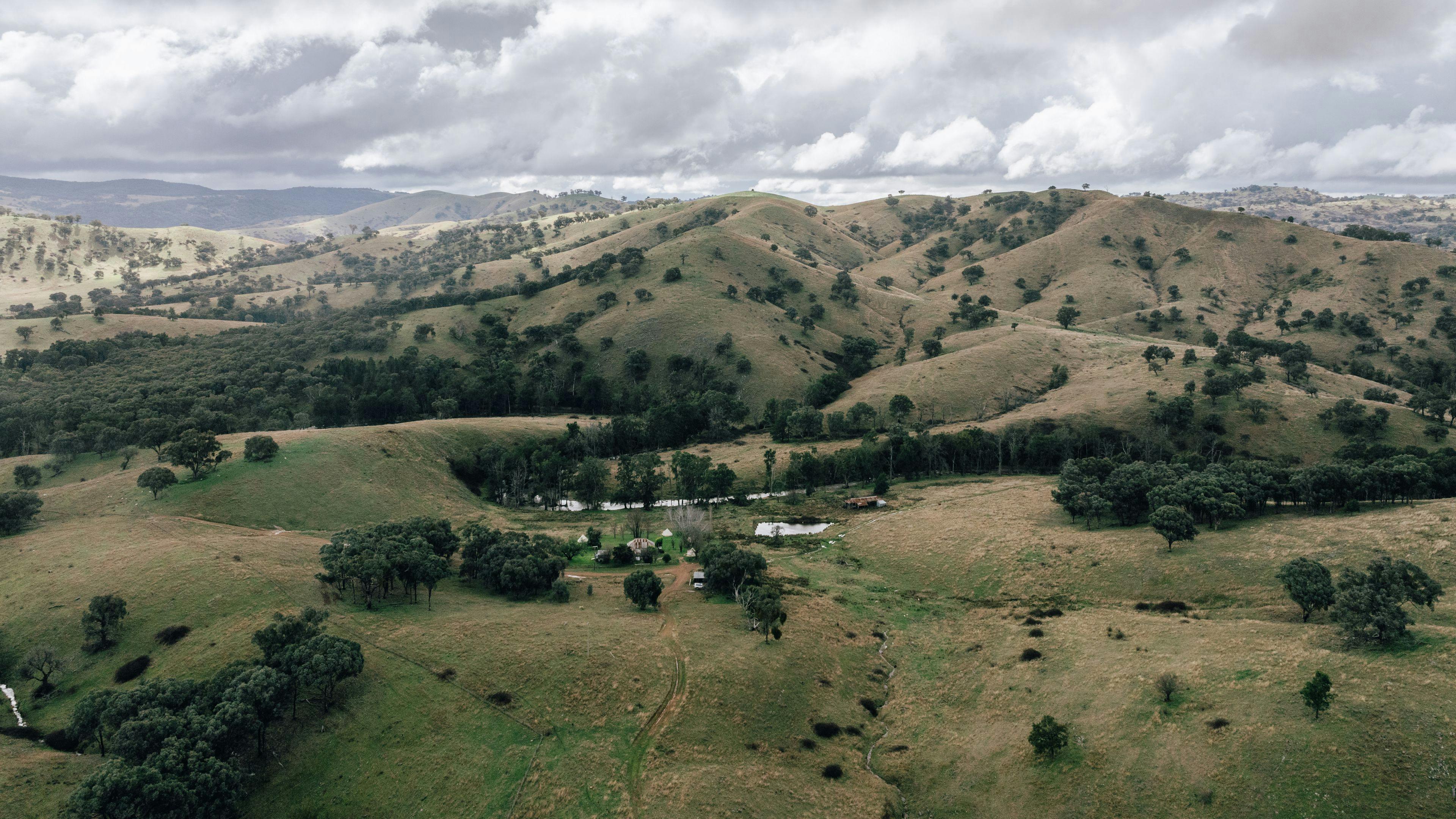 The farm scenery