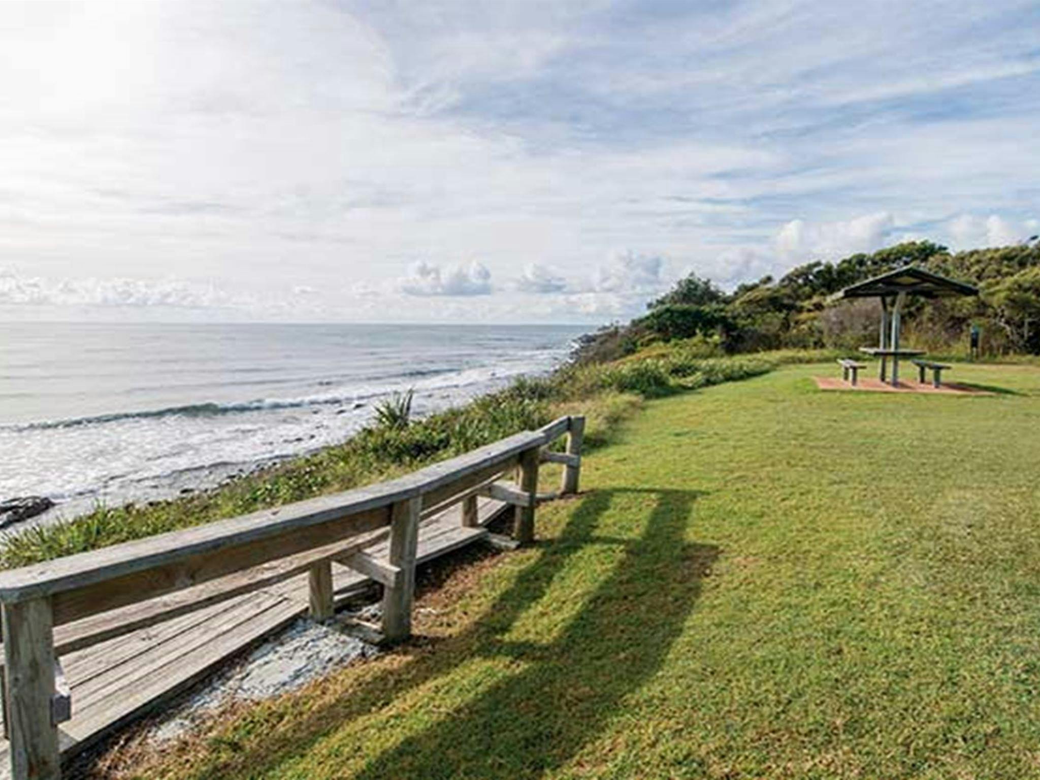 Ocean views from Saltwater picnic area. Photo: John Spencer/OEH