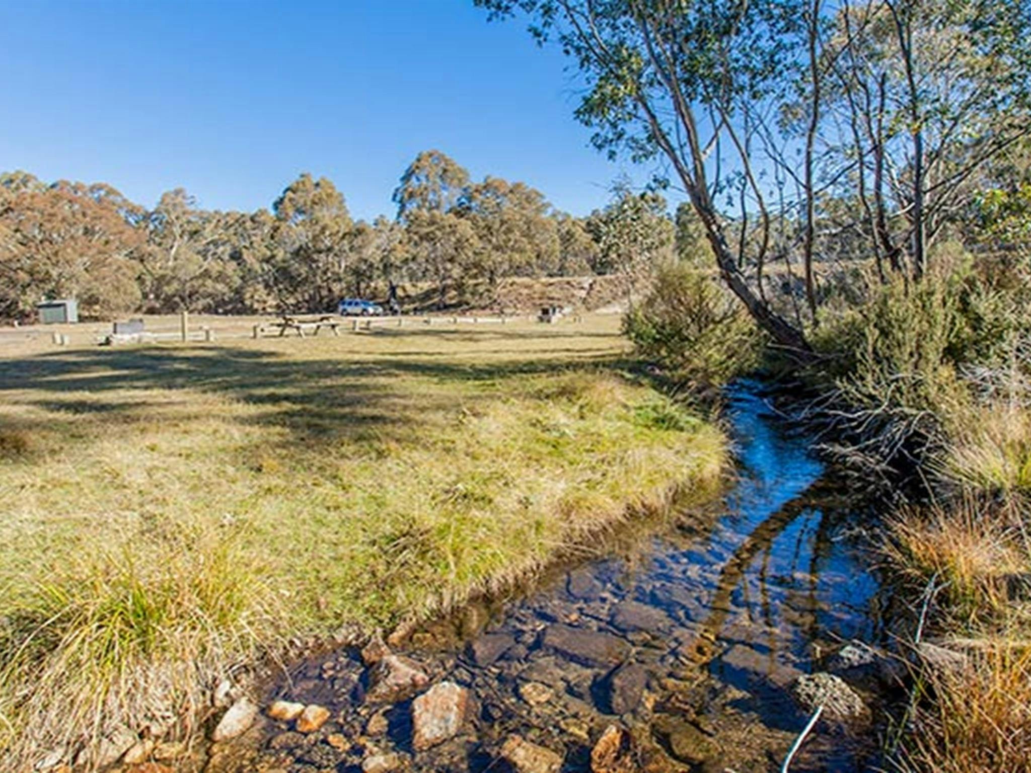 Picknickplatz Sawpit Creek, Kosciuszko-Nationalpark. Foto: Murray Vanderveer © OEH