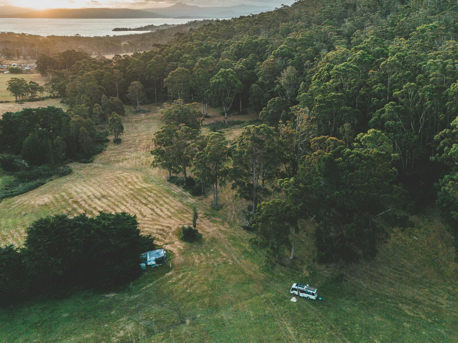 Sheepwash Rd Camp, South Bruny