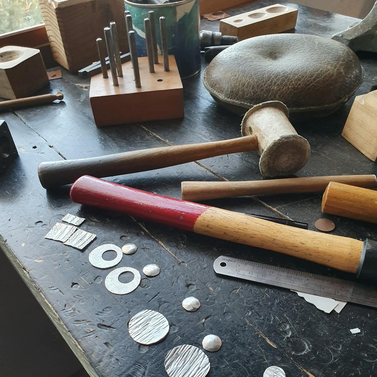 Image for Silver Jewellery Making Class: Earrings