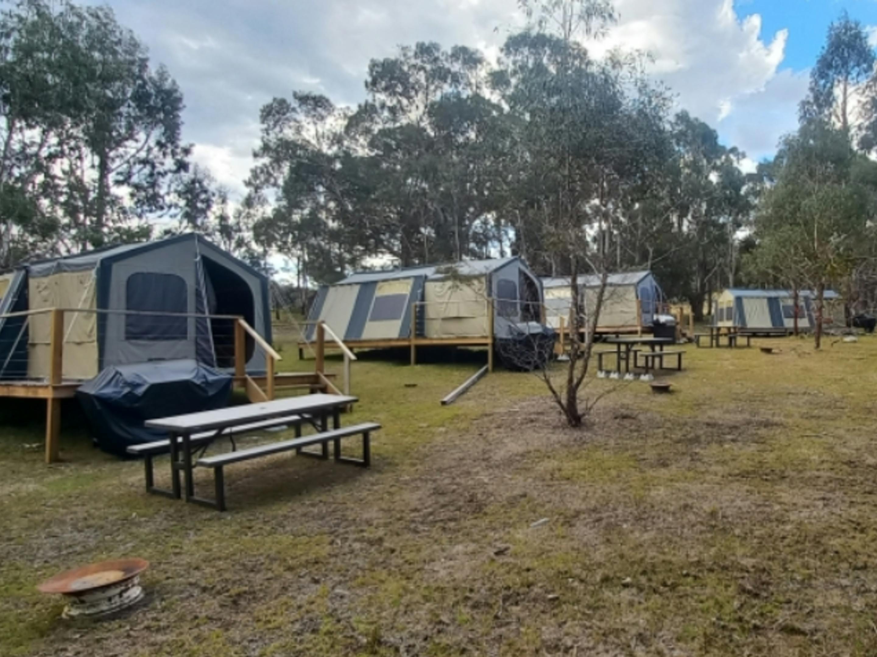 Snowgum Camp Farmstay Safari Tent's