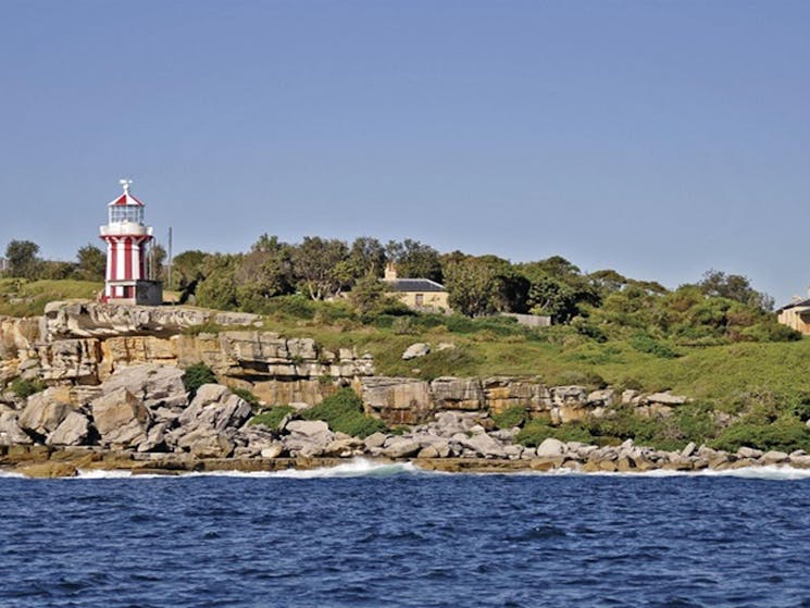 Hornby Lighthouse and the ocean cliffs of South Head. Photo: Kevin McGrath/OEH