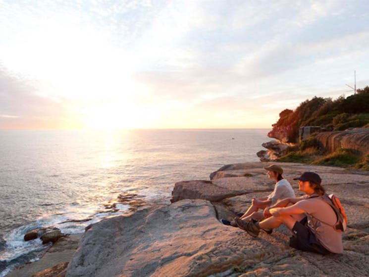 Sunrise at South Head lookout. Photo: David Finnegan/NSW Government