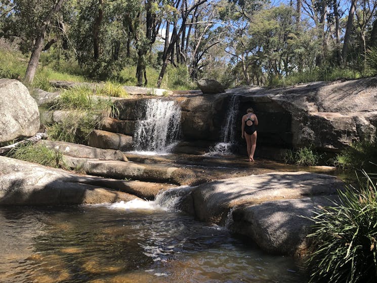 Splitters Swamp Creek Waterfall