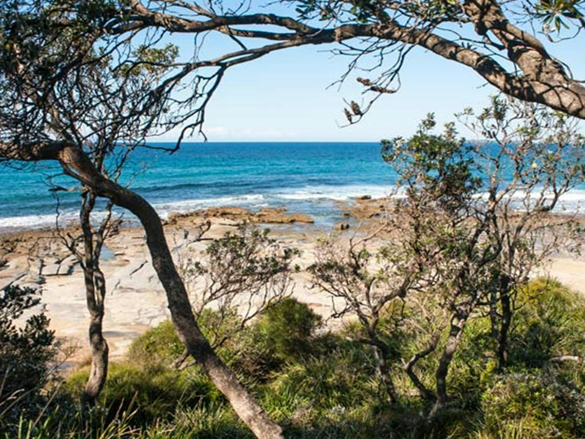 Sunburnt Beach Campground, Meroo Nationalpark. Foto: Michael van Ewijk/OEH