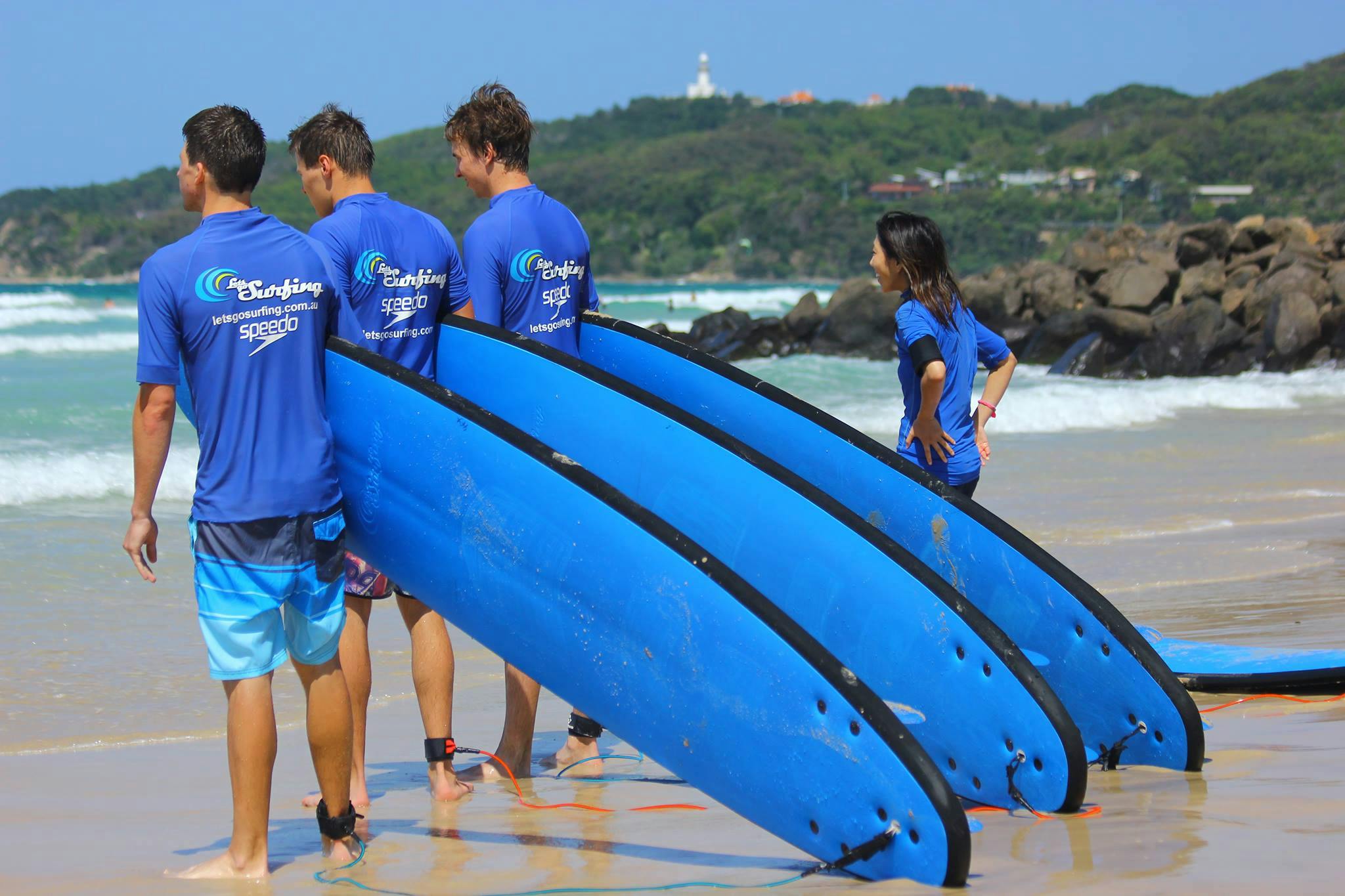 Surfing Lesson for Beginners NSW Holidays & Things to