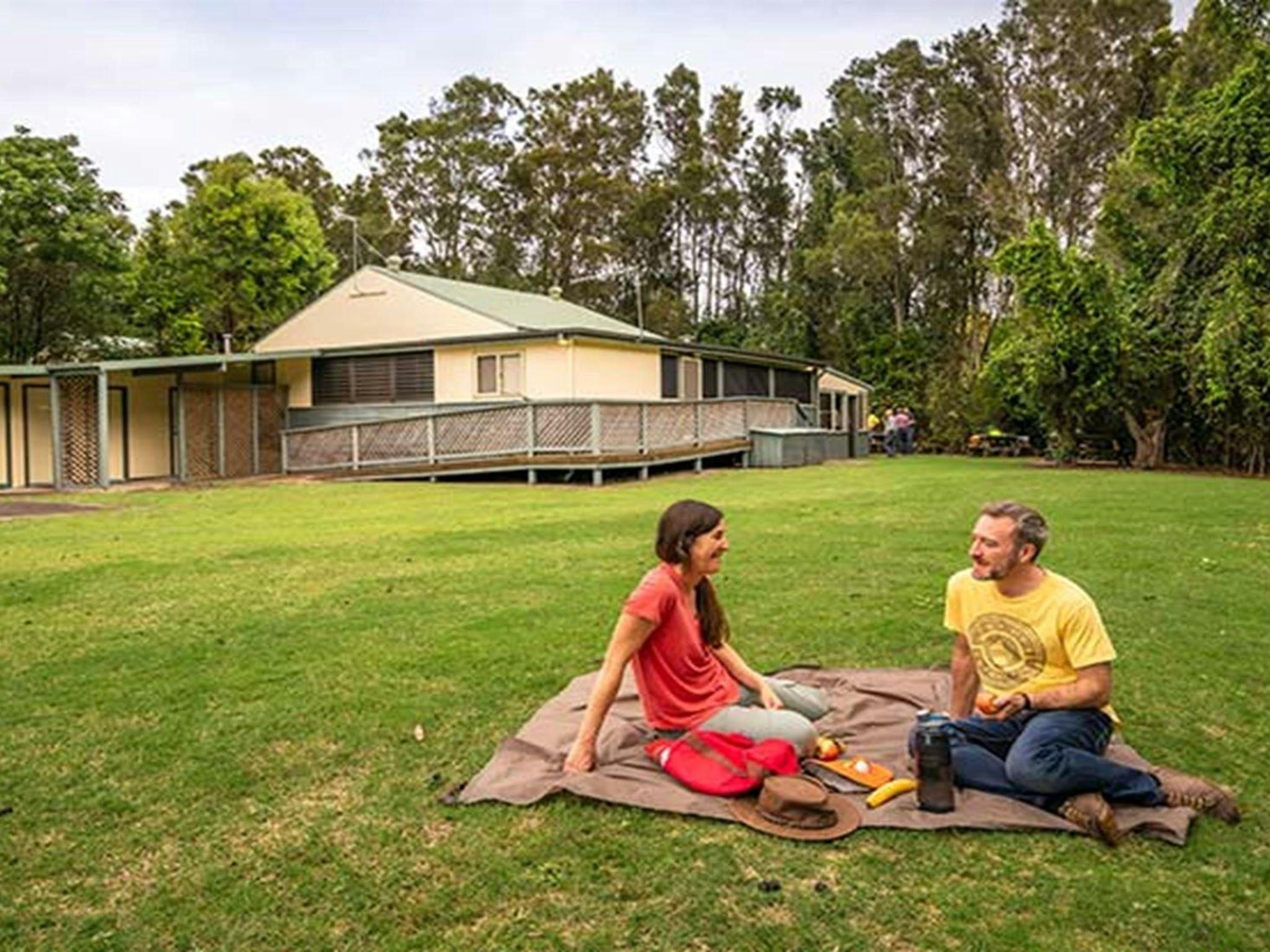 Exterior of Swamp House, Bundjalung National Park. Photo: J Spencer/OEH