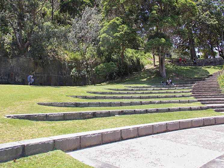 Bradleys Head Amphitheatre, Sydney Harbour National Park. Photo: John Yurasek &copy; OEH