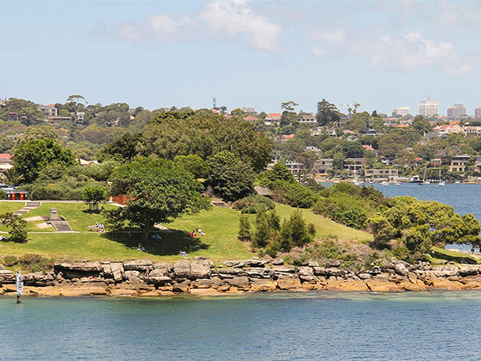 Green Point Reserve, Sydney Harbour National Park. Photo: John Yurasek &copy; OEH