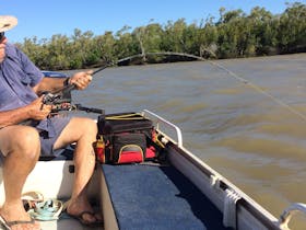 Fishing in the Fitzroy River