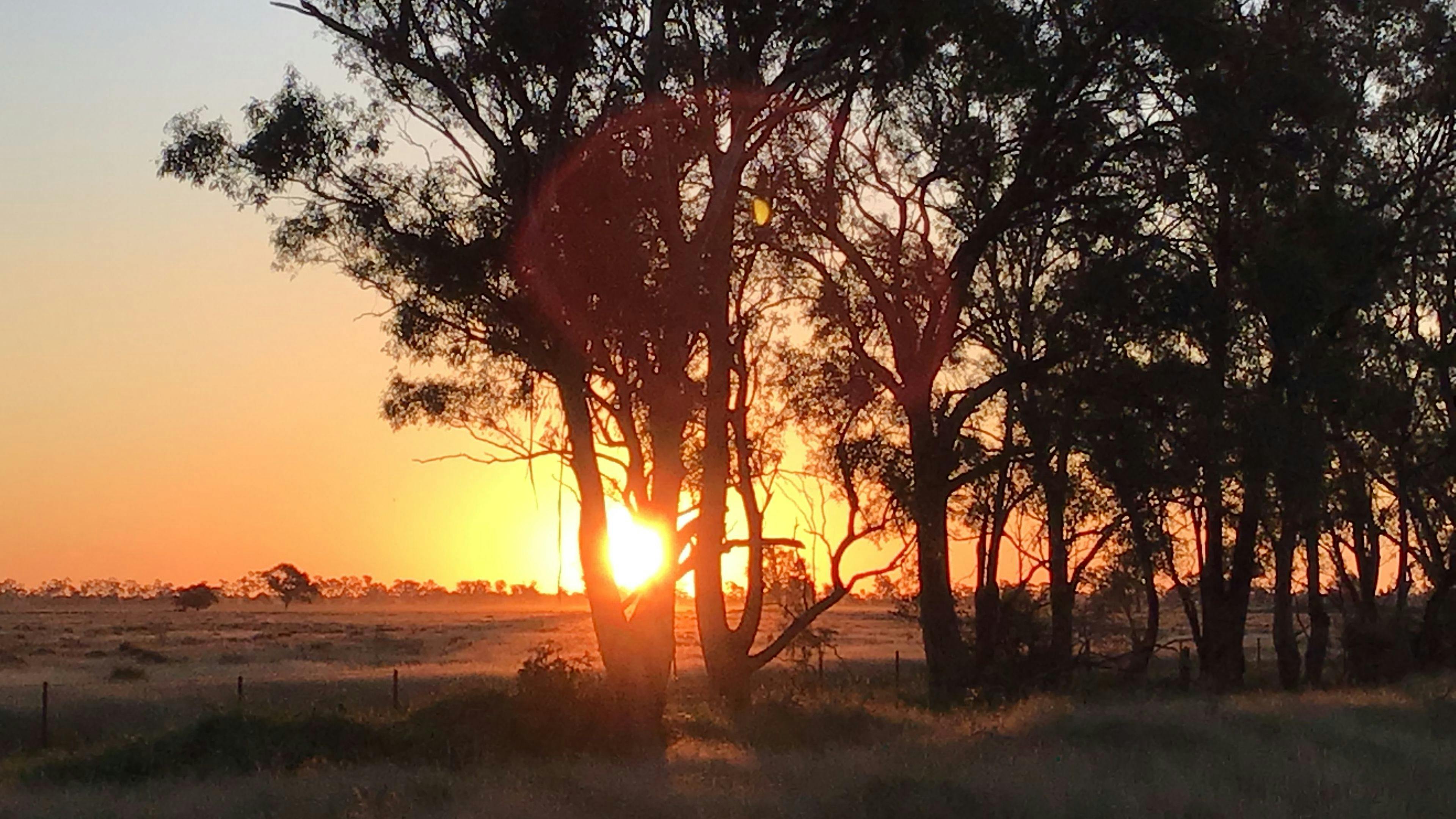 Ending the day with views like