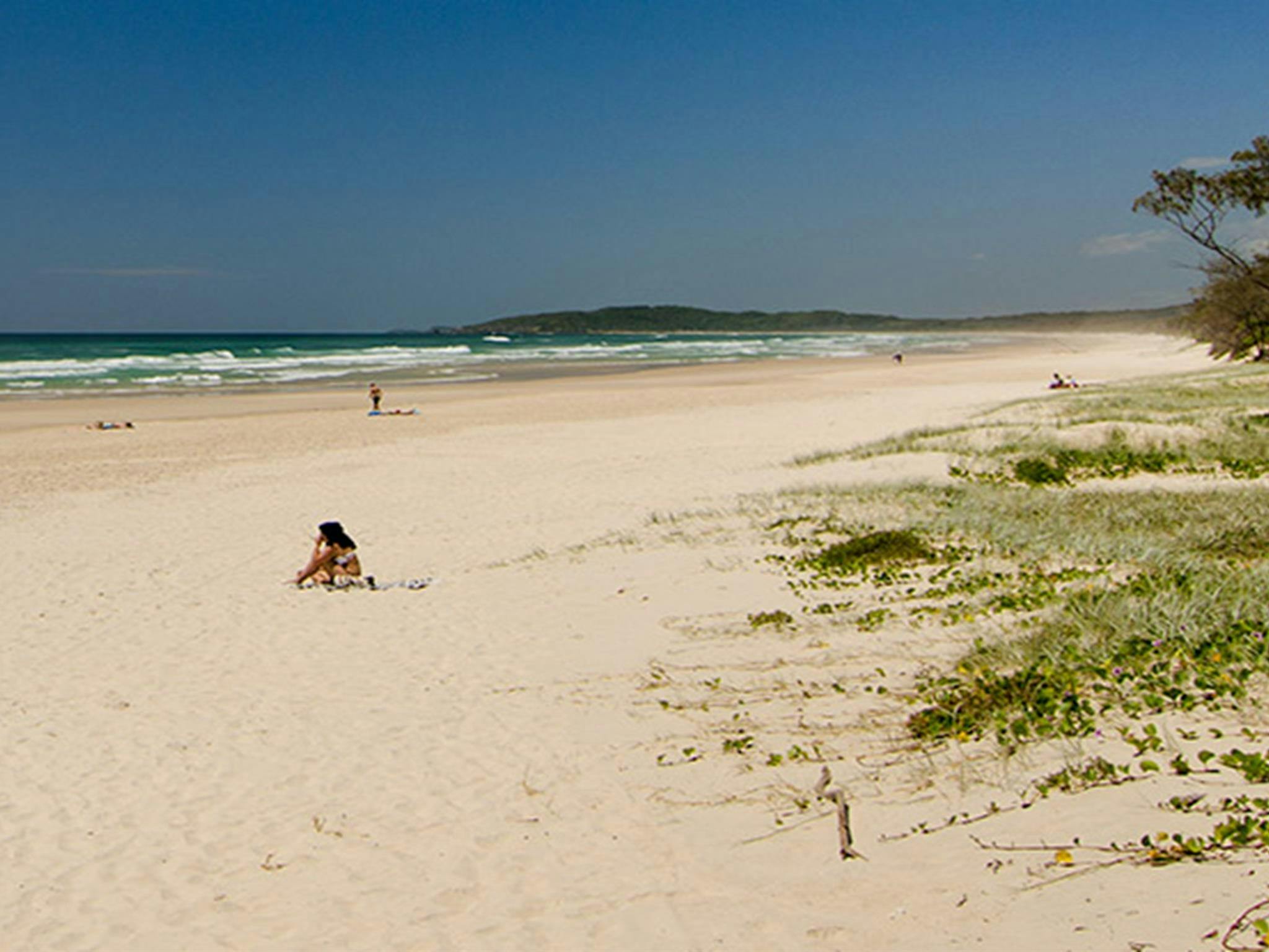 Tallow Beach, Arakwal National Park. Photo: John Spencer/NSW Government