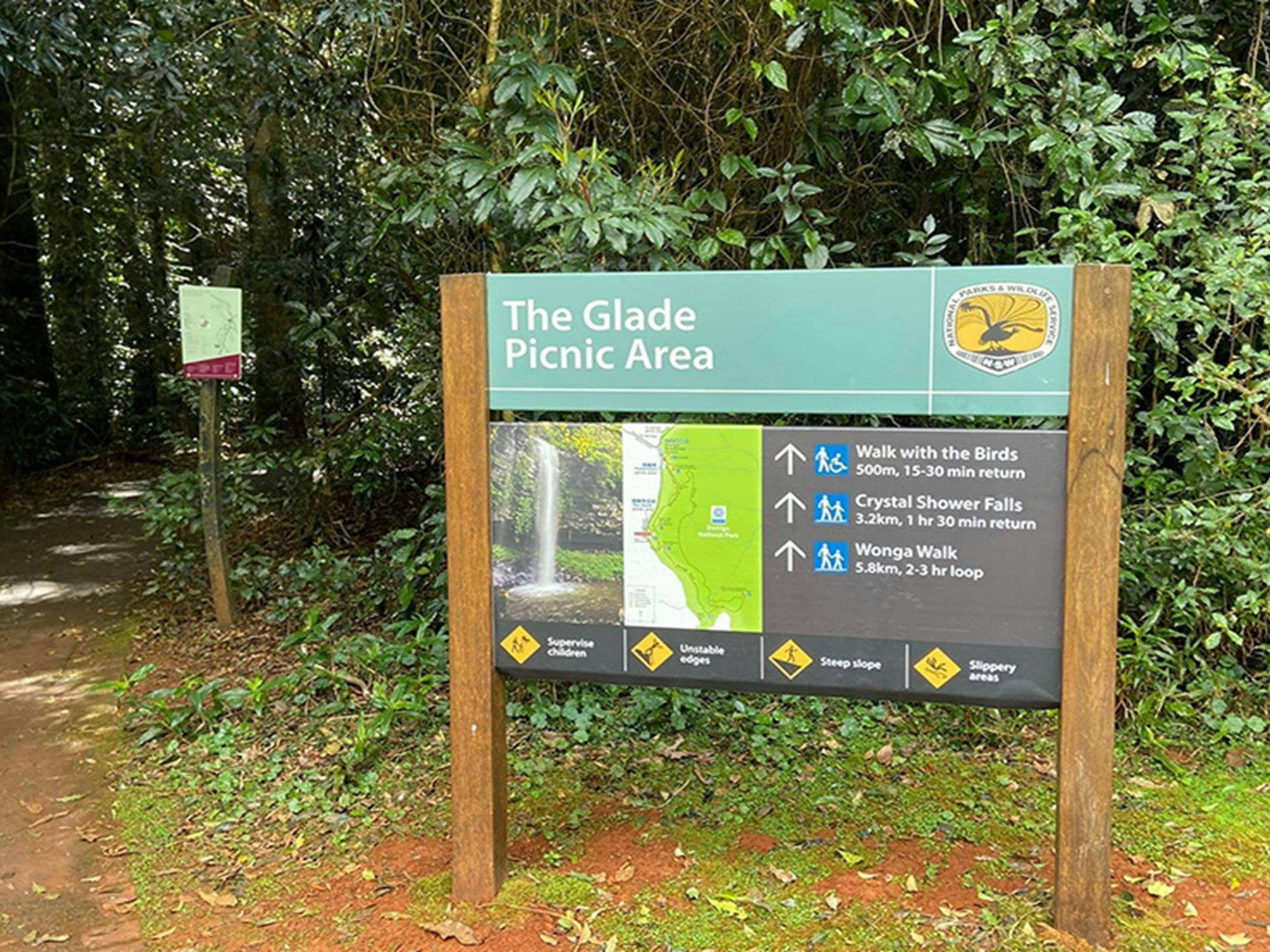 The Glade picnic area