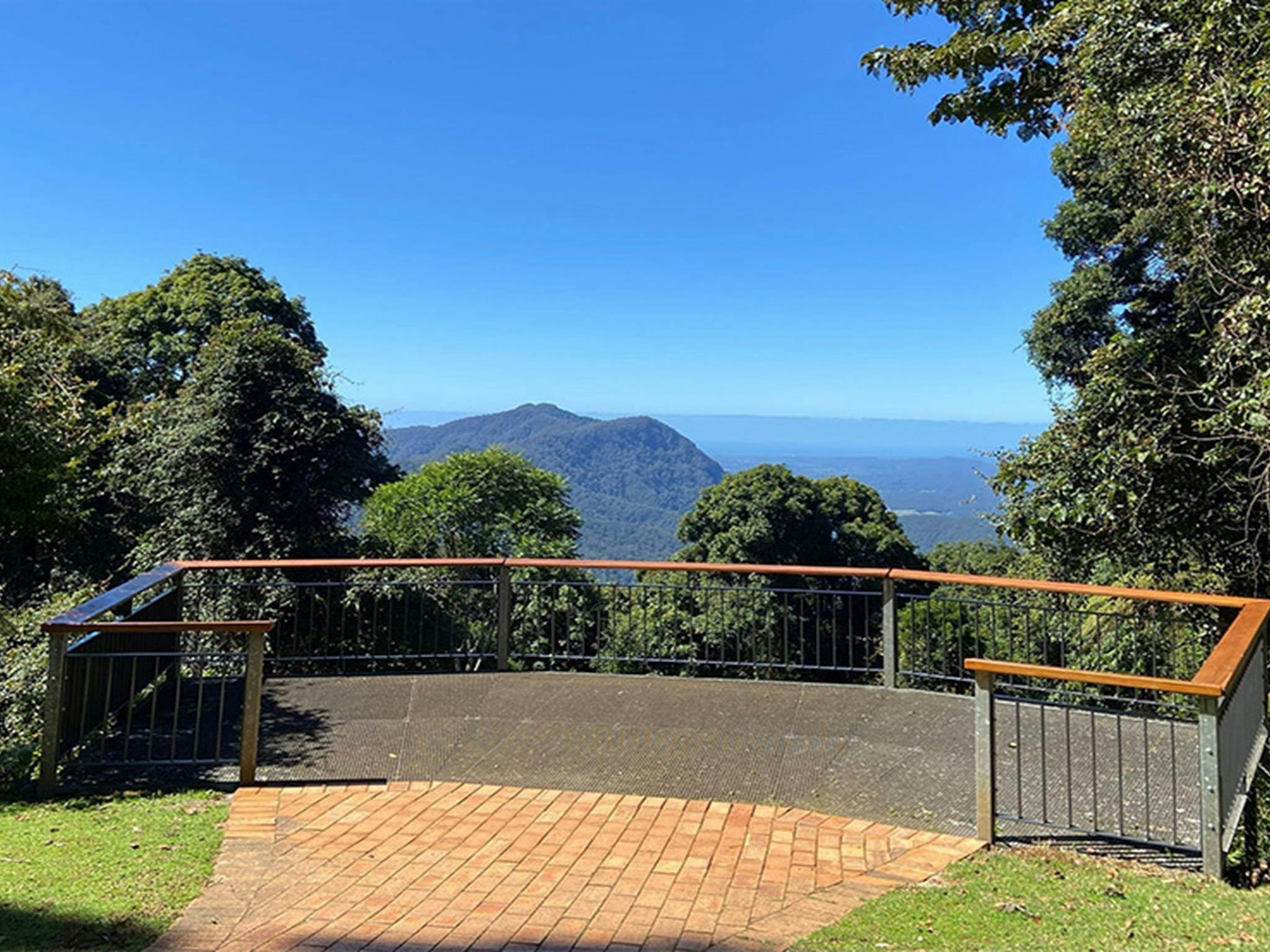 Spectacular escarpment views are easily accessible from The Glade picnic area in Dorrigo National