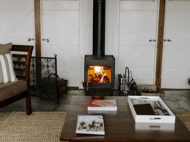 Fireplace (photo courtesy Gillian Keogh Photography & RipaRide)