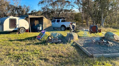 Easy access for camper trailers