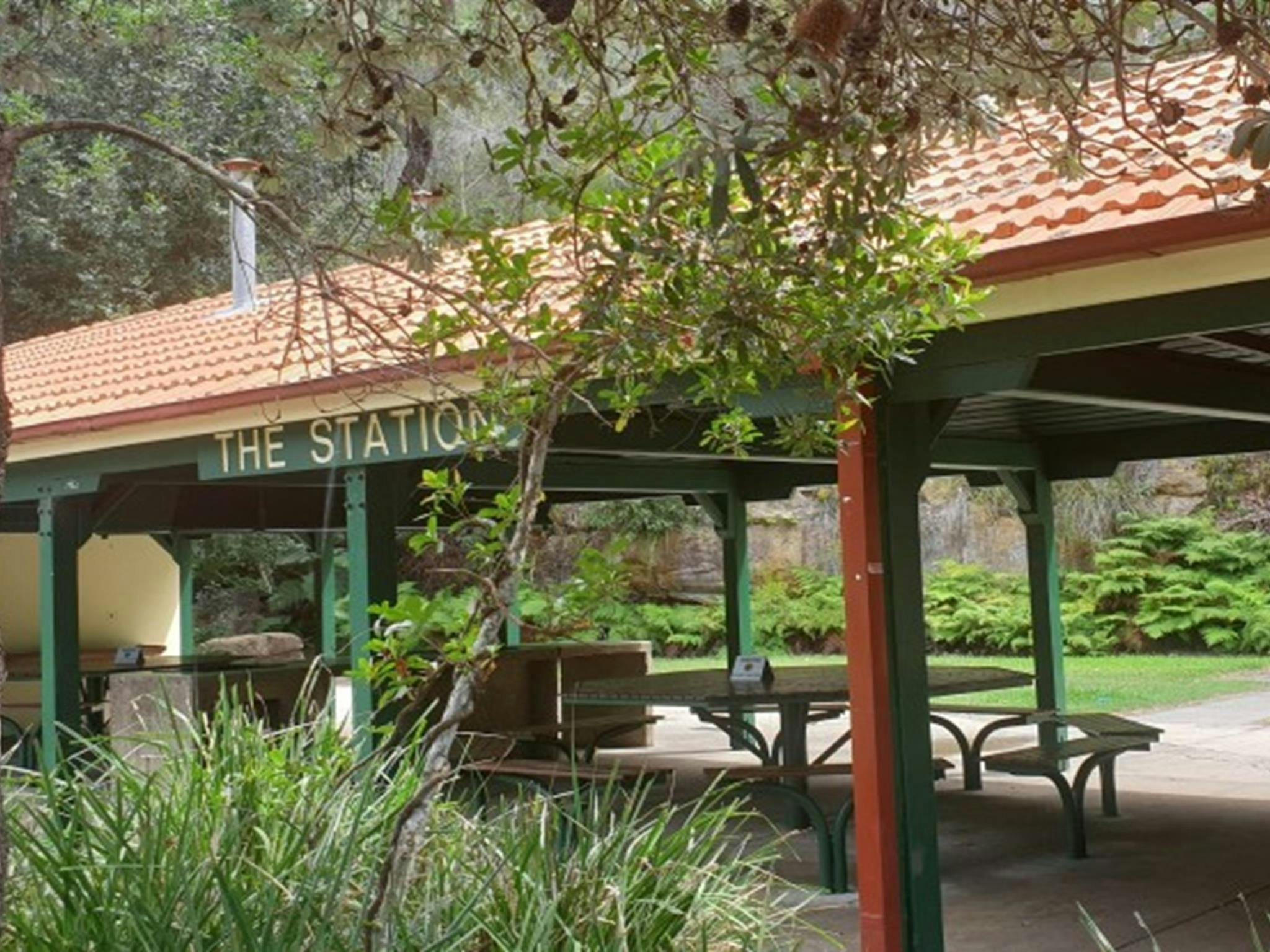 The Station picnic shelter