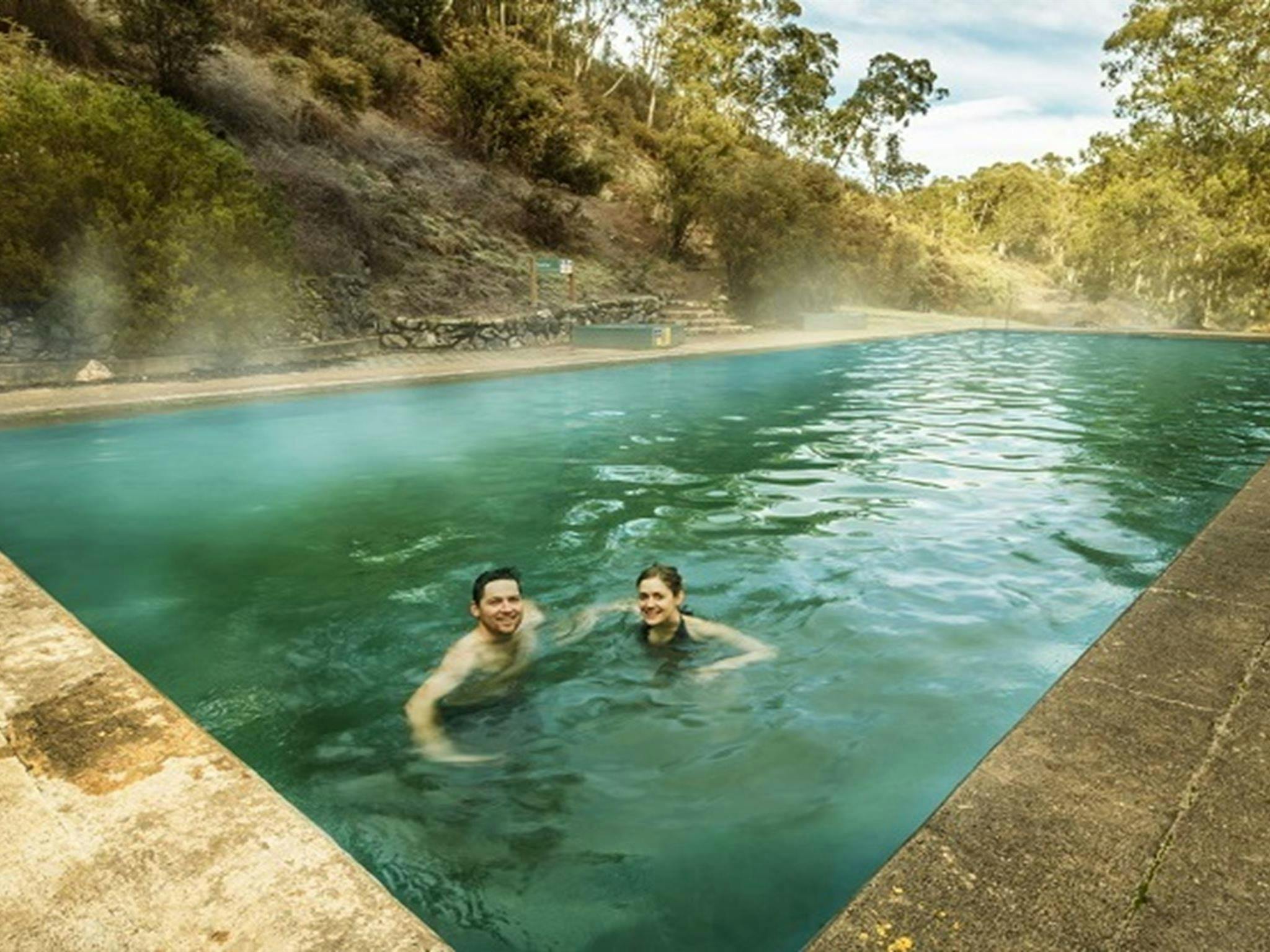 Yarrangobilly thermal pool, Kosiuszko National Park. Photo: Murray Vanderveer/OEH.