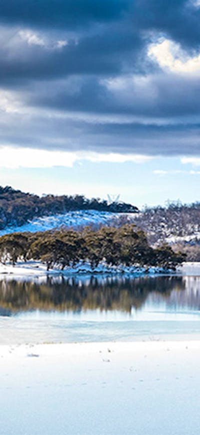 Three Mile Dam campground, Kosciuszko National Park. Photo: Murray Vanderveer/NSW Government