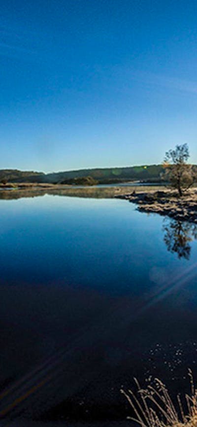 Three Mile Dam campground, Kosciuszko National Park. Photo: Murray Vanderveer/NSW Government