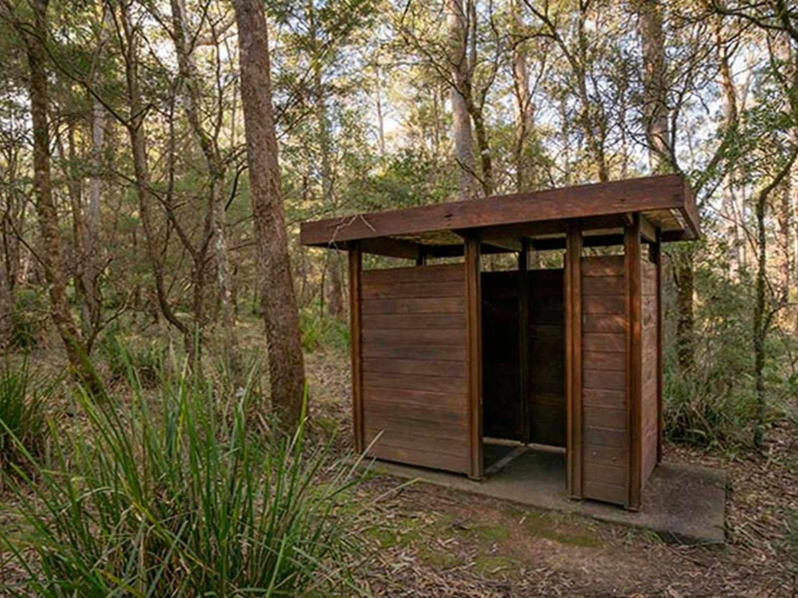 Exterior of toilet block at Thungutti campground. Photo: John Spencer/OEH