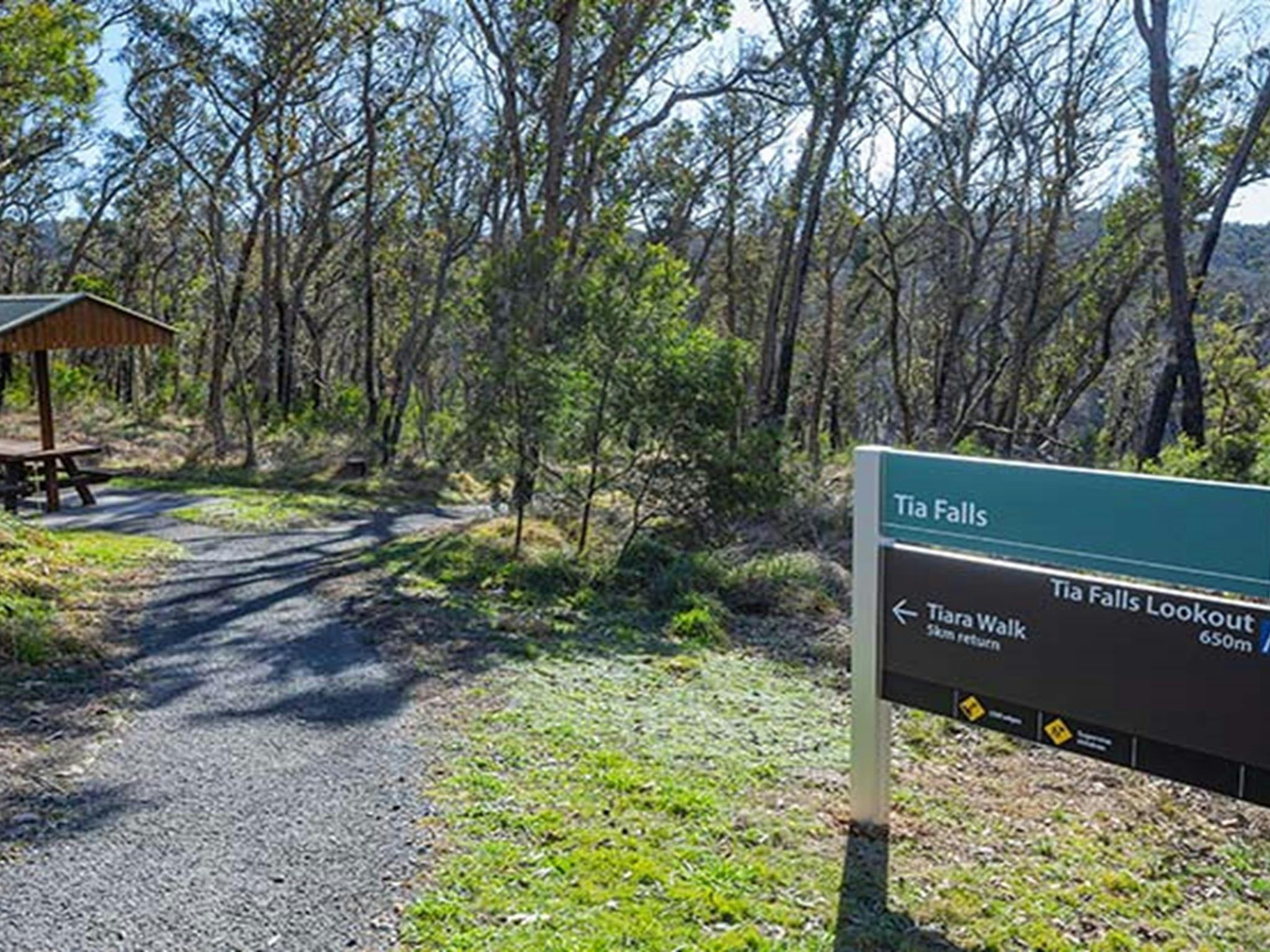 Tia Falls picnic area