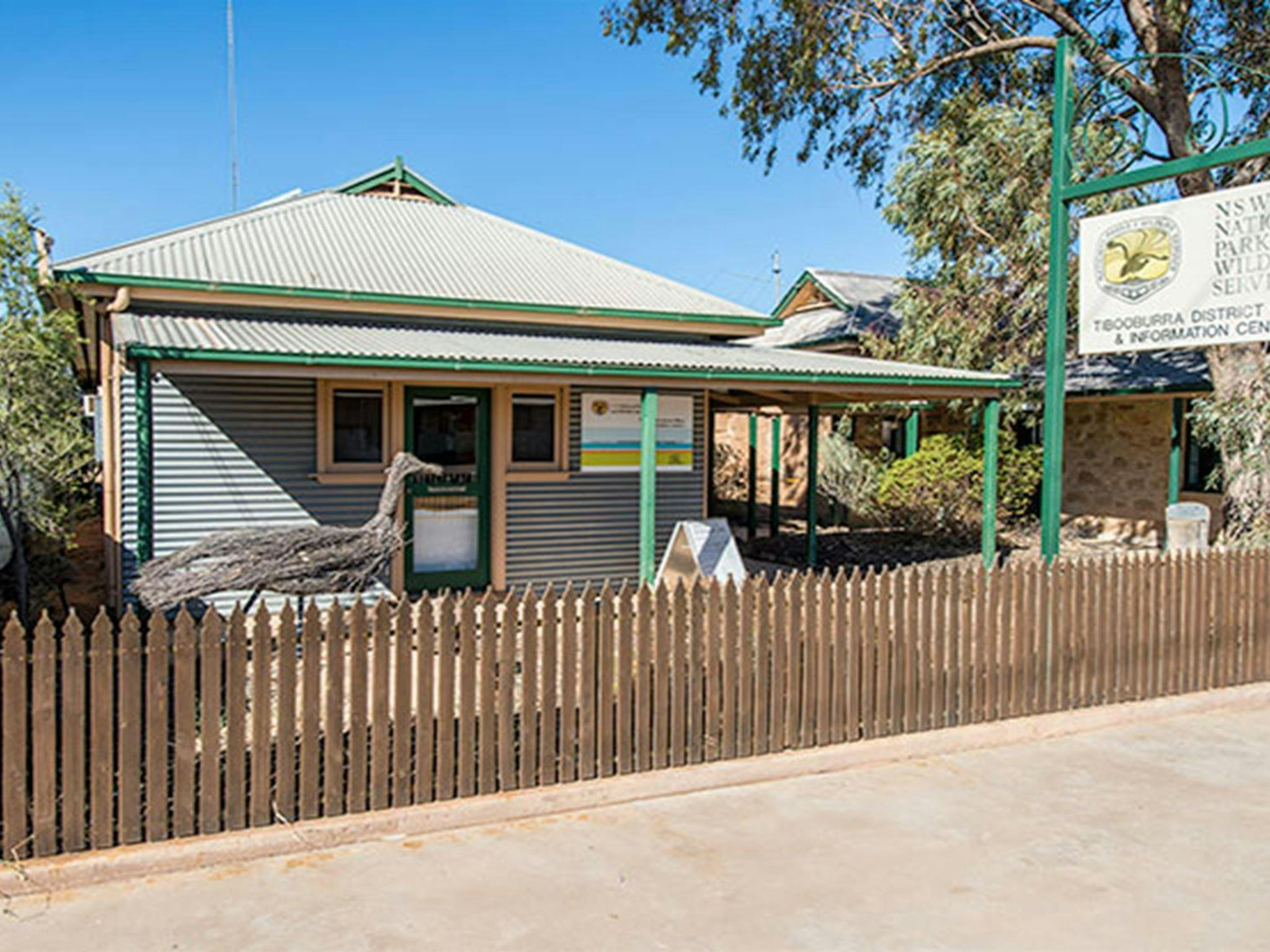 Tibooburra Visitor Centre, Sturt National Park. Photo: John Spencer &copy; OEH