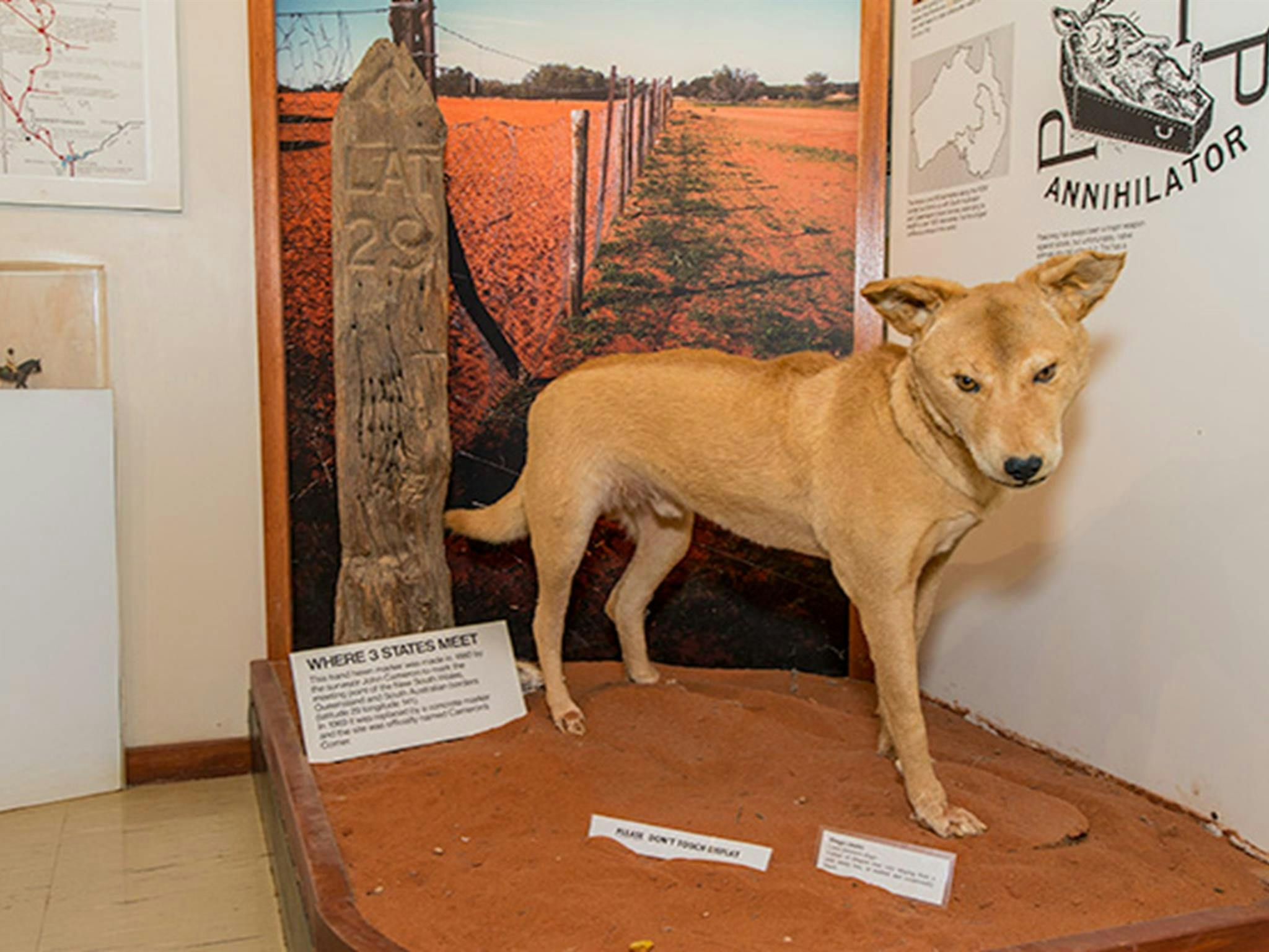 Tibooburra Visitor Centre, Sturt National Park. Photo: John Spencer &copy; OEH