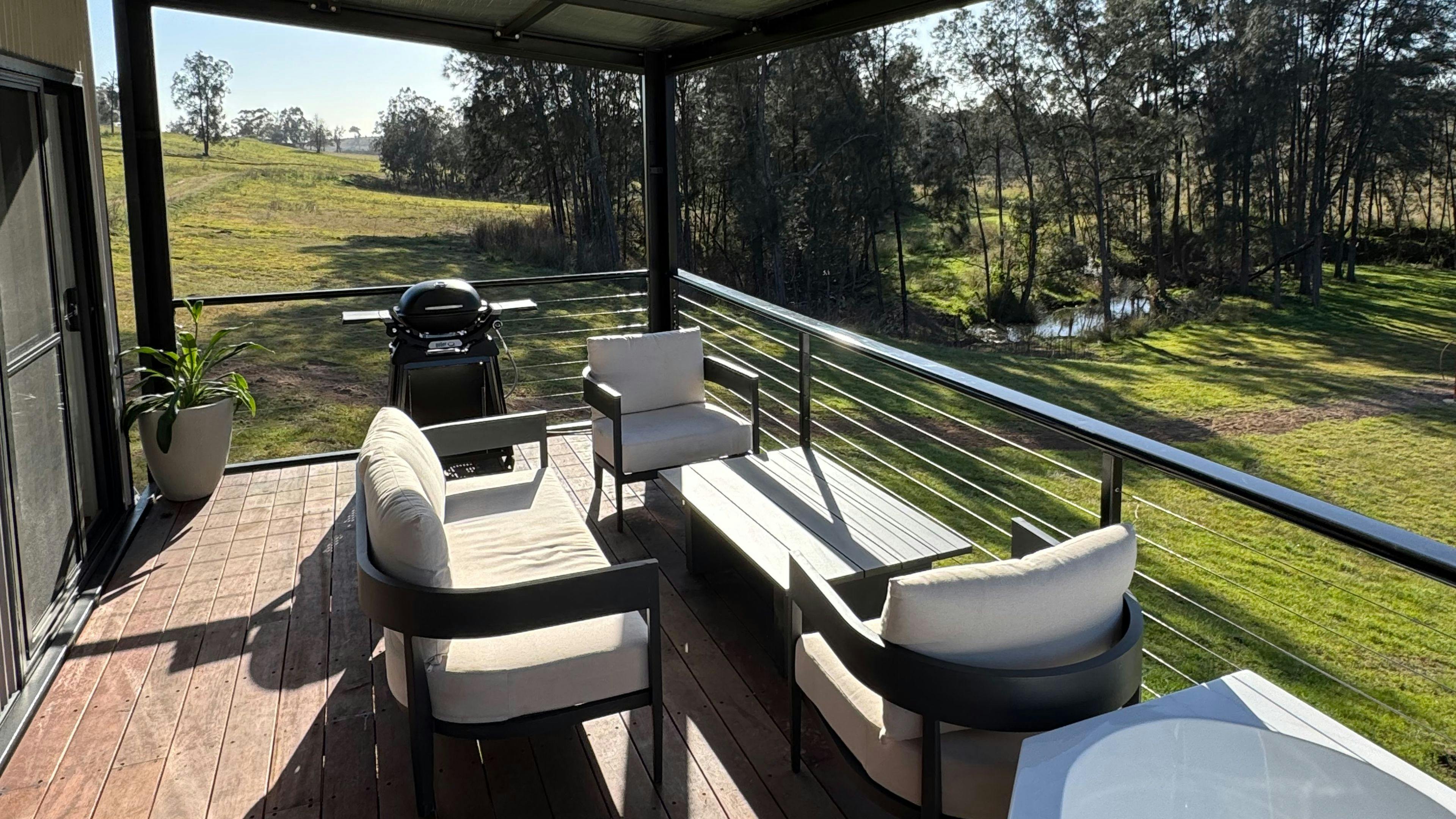 Toby’s Creekside Tiny Home at Loders Hill