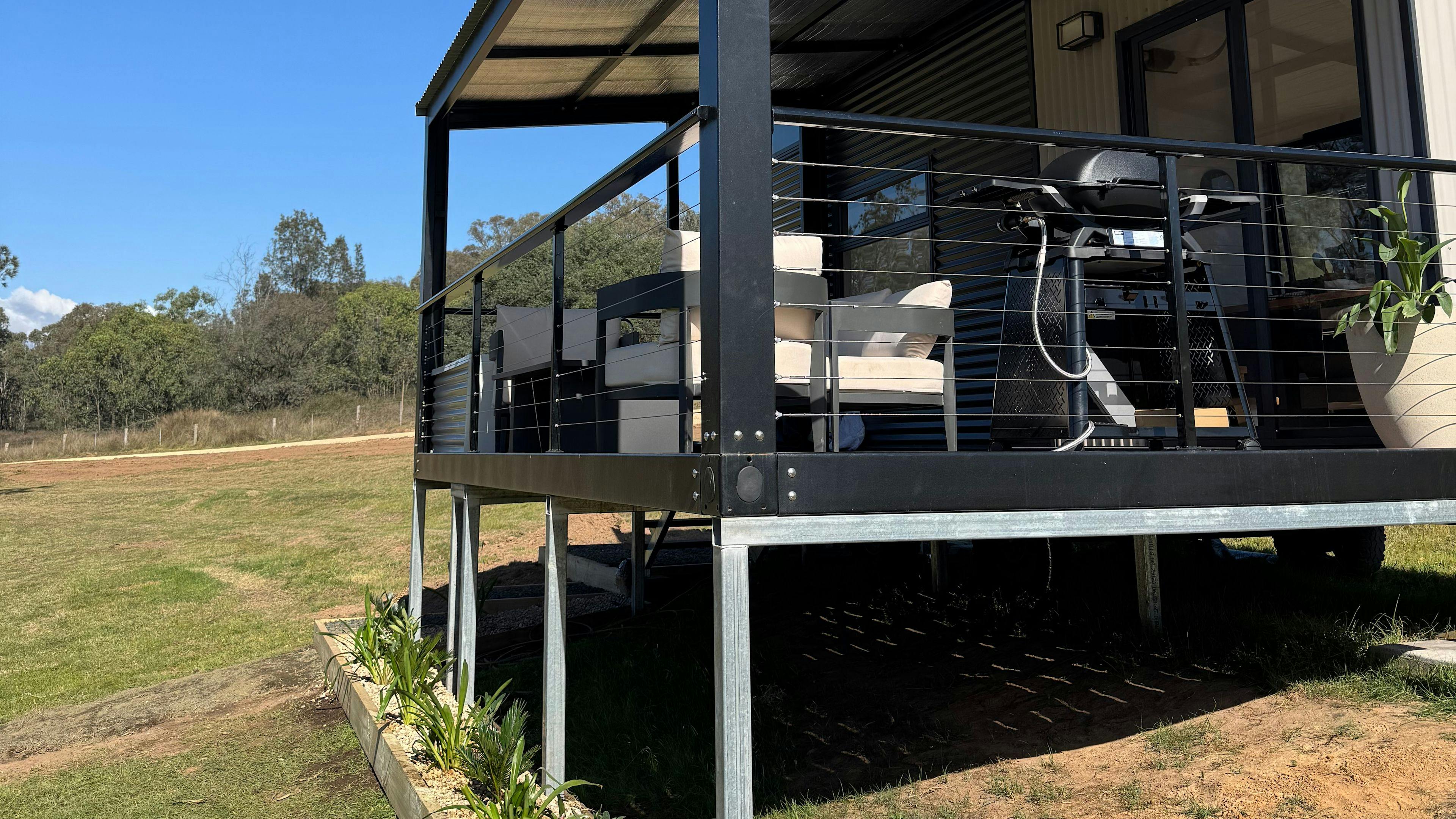 Toby’s Creekside Tiny Home at Loders Hill