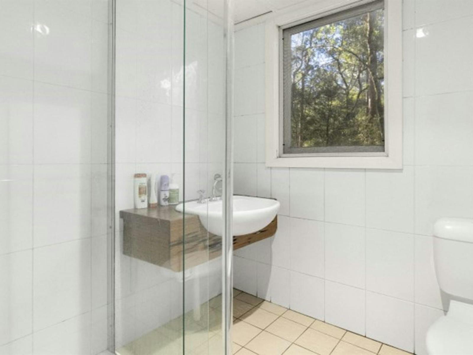 The bathroom in Toms Cabin, New England National Park. Photo:  Mitchell Franzi © DPIE