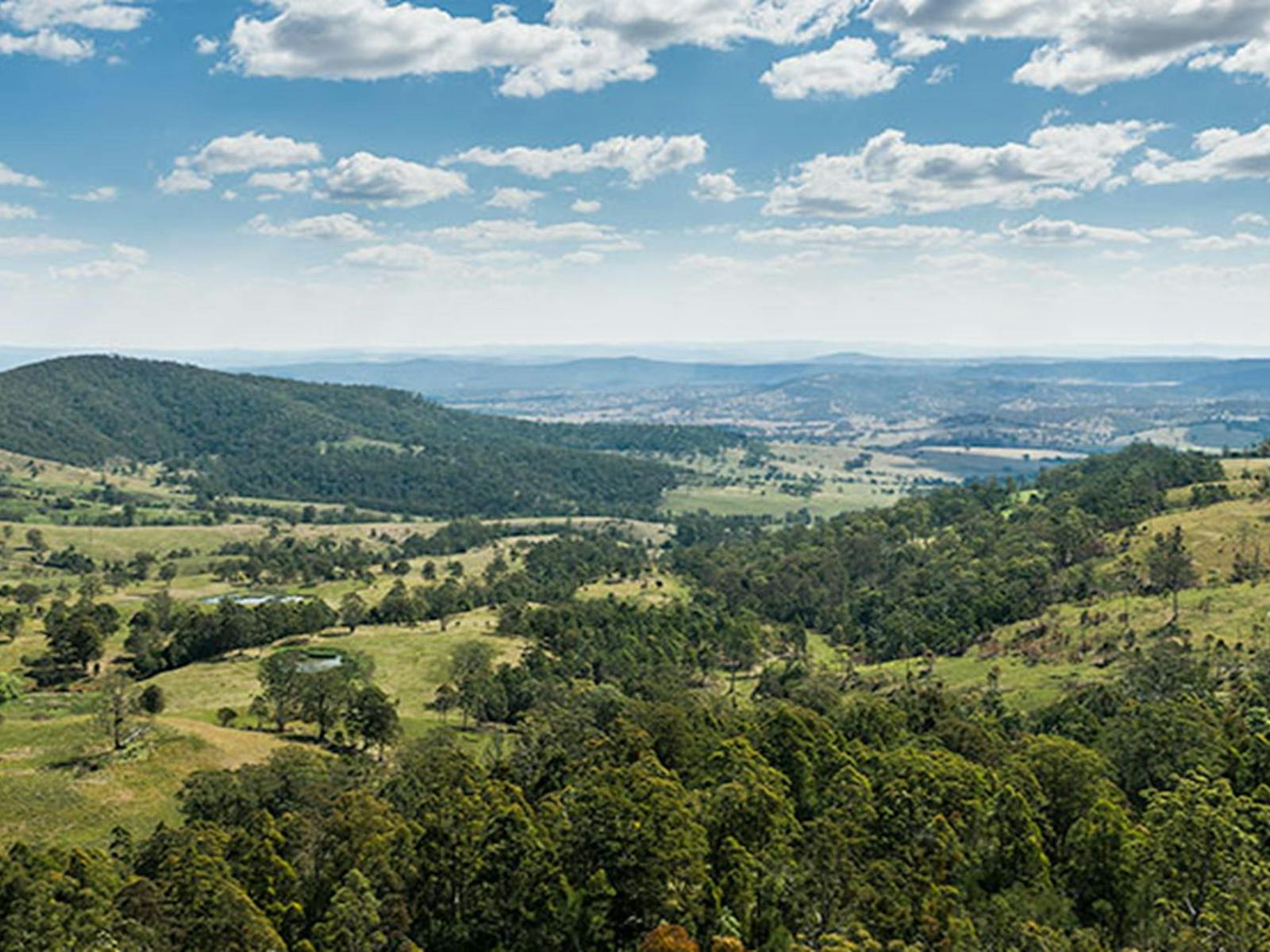Tooloom lookout, Tooloom Nature reserve. Photo: John Spencer © DPIE